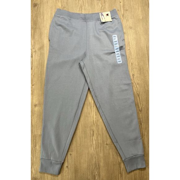 Champion Jogger Sweatpants Denim Jacket Blue Men’s Size L NWT - Picture 1 of 13